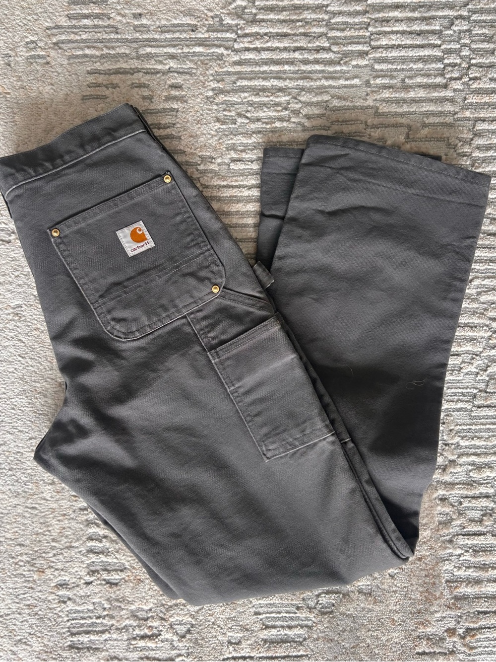 Carhartt Original Fit Work Pants in Gray /size 30x32